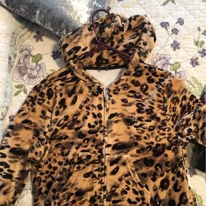 Juicy leopard track suit